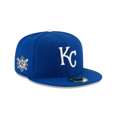 Sapca New Era Kansas City Royals MLB Jackie Robinson Day 59FIFTY Fitted - Albastri